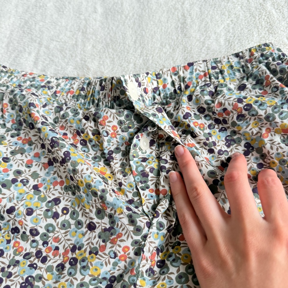 Sleepy Jones Marina Cotton Liberty Wiltshire Berries Pajama Set S - Picture 11 of 13